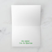 Feliz Navidad Spaans Vakantie Kaart (Binnen)