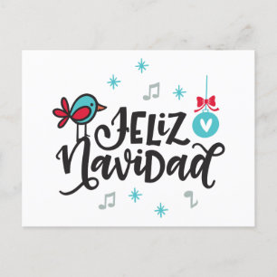 Feliz Navidad, Spaanse kerst Briefkaart