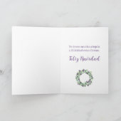 Feliz Navidad, Spaanse kerstfeestdag Ca Feestdagen Kaart (Binnen)