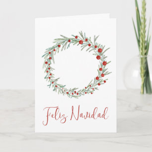 Feliz Navidad, Spaanse kerstfeestdag Ca Feestdagen Kaart