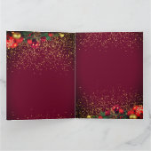 Feliz Navidad Spaanse kerstgroeten Kaart (Binnen)