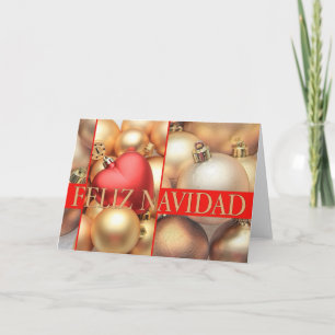 Feliz Navidad Spaanse kerstkaart Feestdagen Kaart