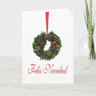 Feliz Navidad Spaanse kerstkaart Feestdagen Kaart