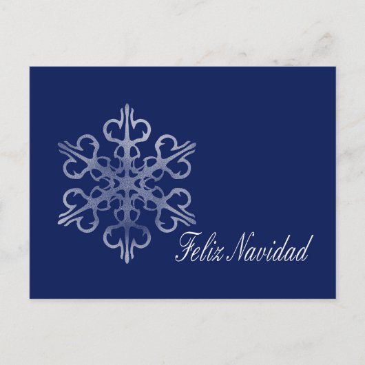 Feliz Navidad Spaanse kerstkaart Feestdagenkaart (Voorkant)