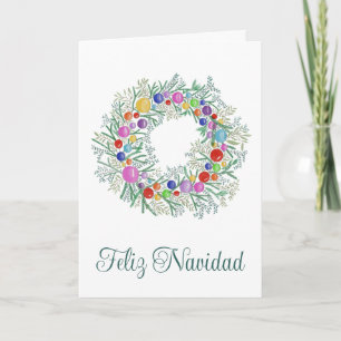 Feliz Navidad, Spaanse kerstman Feestdagen Kaart