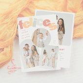 Feliz Navidad Spaanse Kerstmis Fotocollage Feestdagenkaart