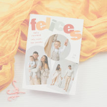 Feliz Navidad Spaanse Kerstmis Fotocollage