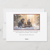 Feliz Navidad Spaanse Kerstmis Fotocollage Feestdagenkaart (Achterkant)