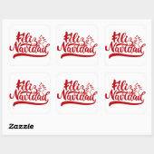 Feliz Navidad Sticker (Vel)