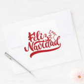 Feliz Navidad Sticker (Envelop)