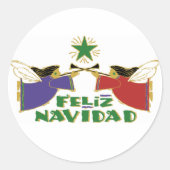 Feliz Navidad stickers (Voorkant)
