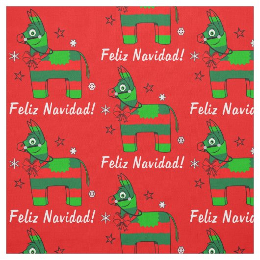 Feliz Navidad. Stof (Swatch)