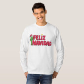 Feliz Navidad Sweatshirt T Shirt (Voorkant volledig)