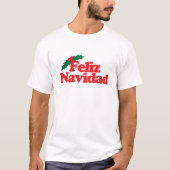 Feliz Navidad T-shirt (Voorkant)
