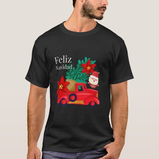 Feliz Navidad T-shirt (Voorkant)