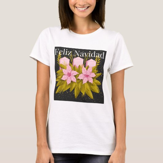 feliz navidad t-shirt (Voorkant)