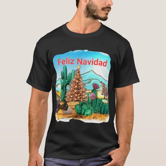 Feliz Navidad T-shirt (Voorkant)
