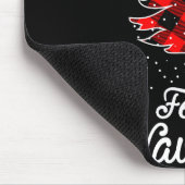 Feliz Navidad T-shirts Familie - Kerstbomen Buff Muismat (Hoek)