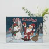 Feliz Navidad - Tarjeta DE felicitación DE Navidad Feestdagenkaart (Staand voorkant)