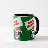 Feliz Navidad Taza clásica, 11 oz Mok (Voorkant rechts)