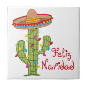 Feliz Navidad Tegeltje (Voorkant)