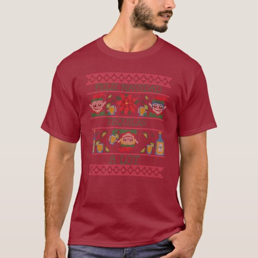 Feliz Navidad Tequilas Lot T-shirt (Voorkant)