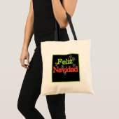 Feliz Navidad Tote Bag (Voorkant (product))