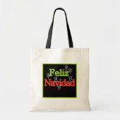 Feliz Navidad Tote Bag (Voorkant)