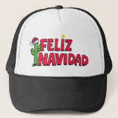 Feliz Navidad Trucker Pet (Voorkant)