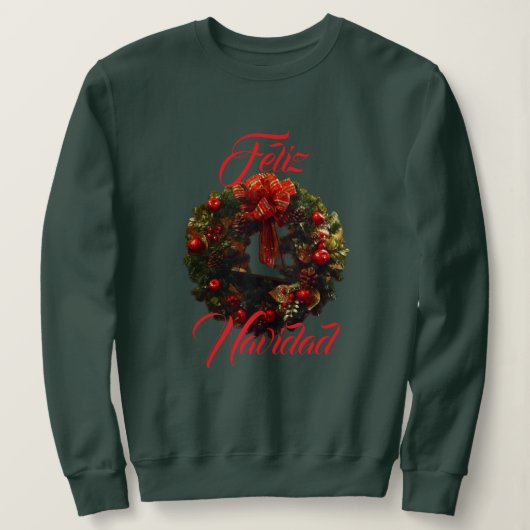 "Feliz Navidad" Trui (Design voorkant)
