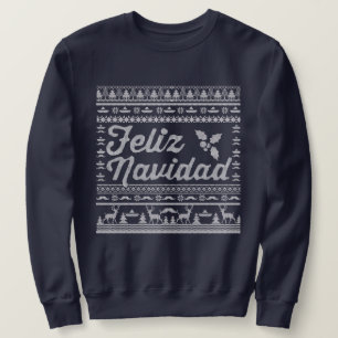 Feliz Navidad Ugly Sweater. Trui