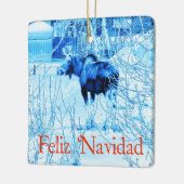Feliz Navidad - Urban Moose Keramisch Ornament (Links)
