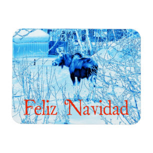 Feliz Navidad - Urban Moose Magneet
