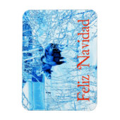 Feliz Navidad - Urban Moose Magneet (Verticaal)