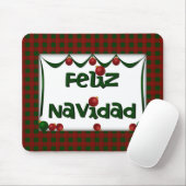 Feliz Navidad - Vakkerfeestdag Mousepad Muismat (Met muis)