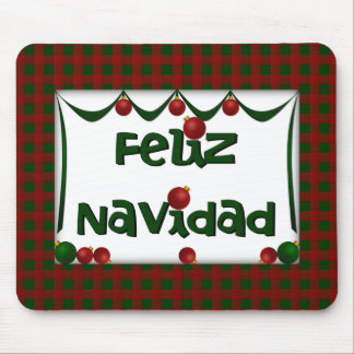 Feliz Navidad - Vakkerfeestdag Mousepad Muismat