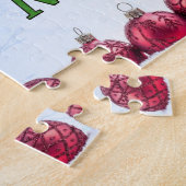 Feliz Navidad. Vrolijk kerstfeest in Spaanse gf Legpuzzel (Zijkant)