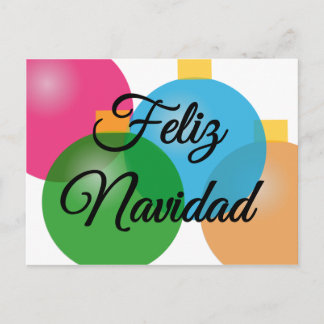 Feliz Navidad - Vrolijke Kerstmis - Briefkaart