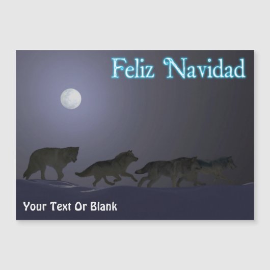 Feliz Navidad - Wolf Pack (Voorkant)