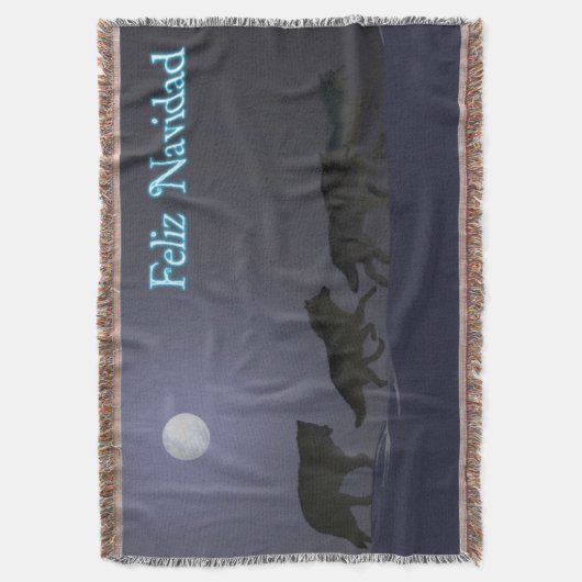 Feliz Navidad - Wolfpack Deken (Voorkant Verticaal)