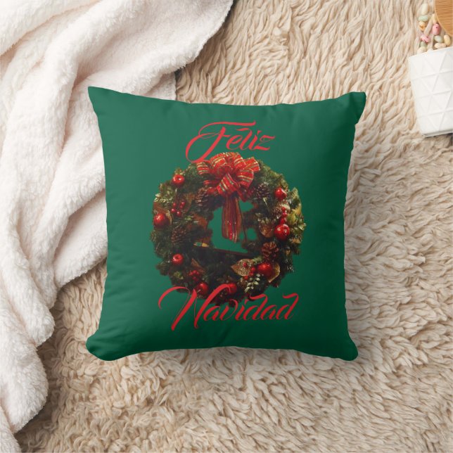 "Feliz Navidad" Worpkussen Kussen (Deken)