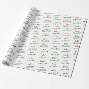 Feliz Navidad Wrapping Paper Cadeaupapier