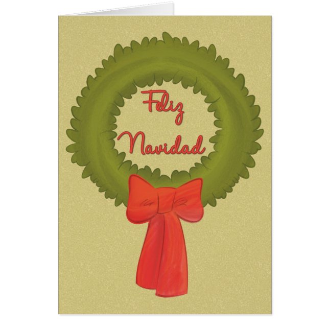 Feliz Navidad Wreath (Voorkant)