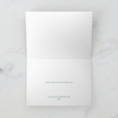 Feliz Navidad Wreath Flat Holiday Card Feestdagen Kaart (Binnen)