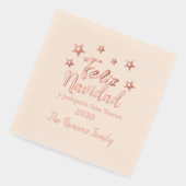 Feliz Navidad y próspero Año Nuevo Holiday Party Folie Servetten (Links)