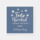 Feliz Navidad y próspero Año Nuevo Holiday Party Servet (Voorkant)