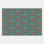 Feliz Navidad y Prospero Año Nuevo Inpakpapier Vel (Voorkant 2)