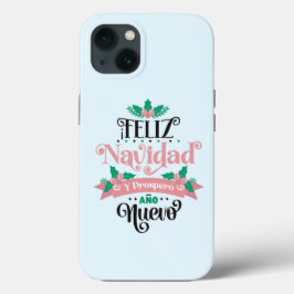 Feliz navidad y prospero ano nuevo kerst Case-Mate iPhone case