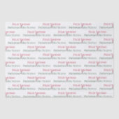 Feliz Navidad y Prospero Año Nuevo Tissuepapier (Voorkant)