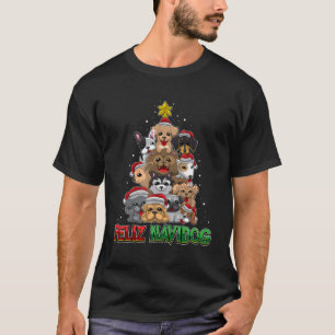 Feliz Navidog - Feliz Navidad - Kerstmis voor hond T-shirt